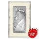 *Obrazek Św. Jan Paweł II  NA JASNYM DREWNIE 6744/3FB, 21x33 @