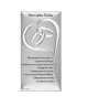 *Obrazek Pamiątka Ślubu SILVER EVENTS 8005/2B 6x12