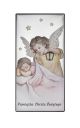 Obrazek Aniołek Pamiątka Chrztu Świętego CU039/1R, 6x12