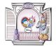 Ramka Disney D265/4RA Kaczka Daisy, 25x23