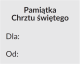 Grawer Pamiątka Chrztu Świętego G18C, 6x4