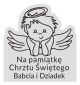 Grawer Pamiątka Chrztu Świętego G1C