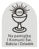 Grawer Pamiątka Pierwszej Komunii Świętej G7C, 4x6